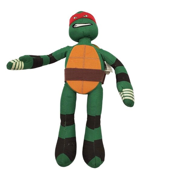 2014 Teenage Mutant Ninja Turtles RAPHAEL 16” Plush Toy by Nickelodeon, NT-NIN40 - Picture 2 of 9